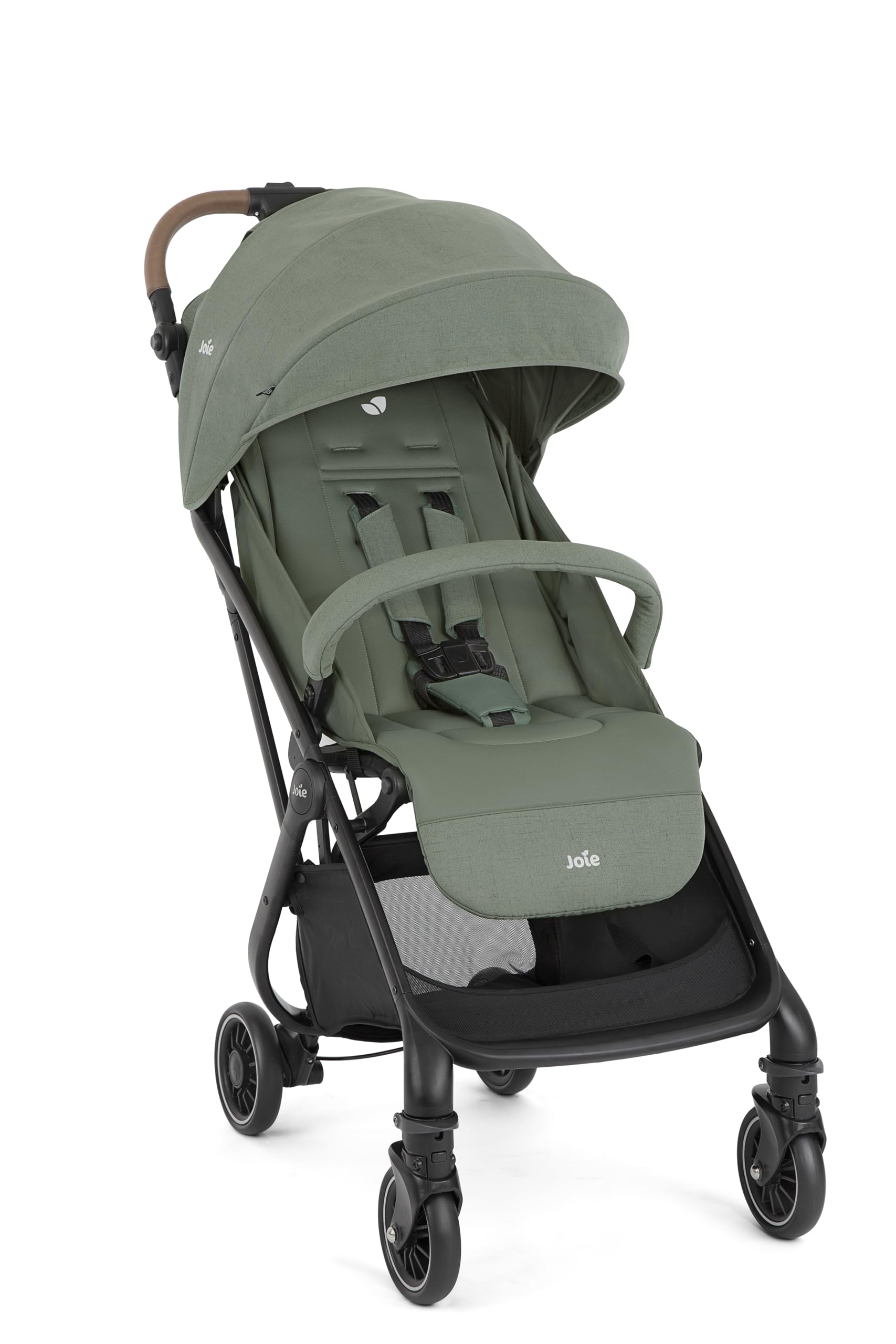 Joie Tourist 3in1 Compact Stroller - Compact Fold Pram with 5-Point Harness Lightweight Stroller for Baby Suitable from Birth to 15 kg, Approx 3 Years-image-13