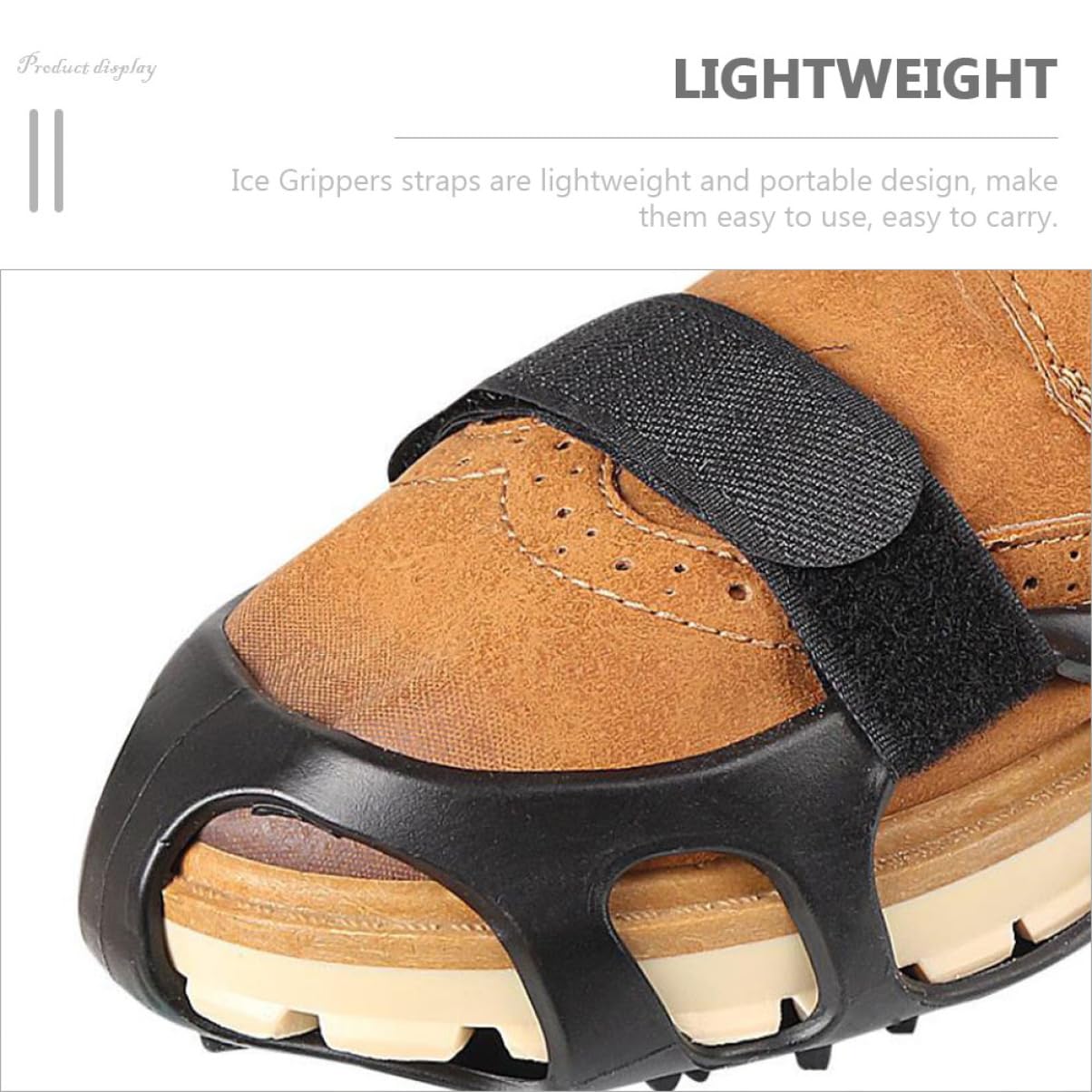 Corbata de crampones skeechers Botas Vendaje Antideslizante de la Cubierta del Zapato Cordones de Botas Correa de Espiga Antideslizante para Escalada