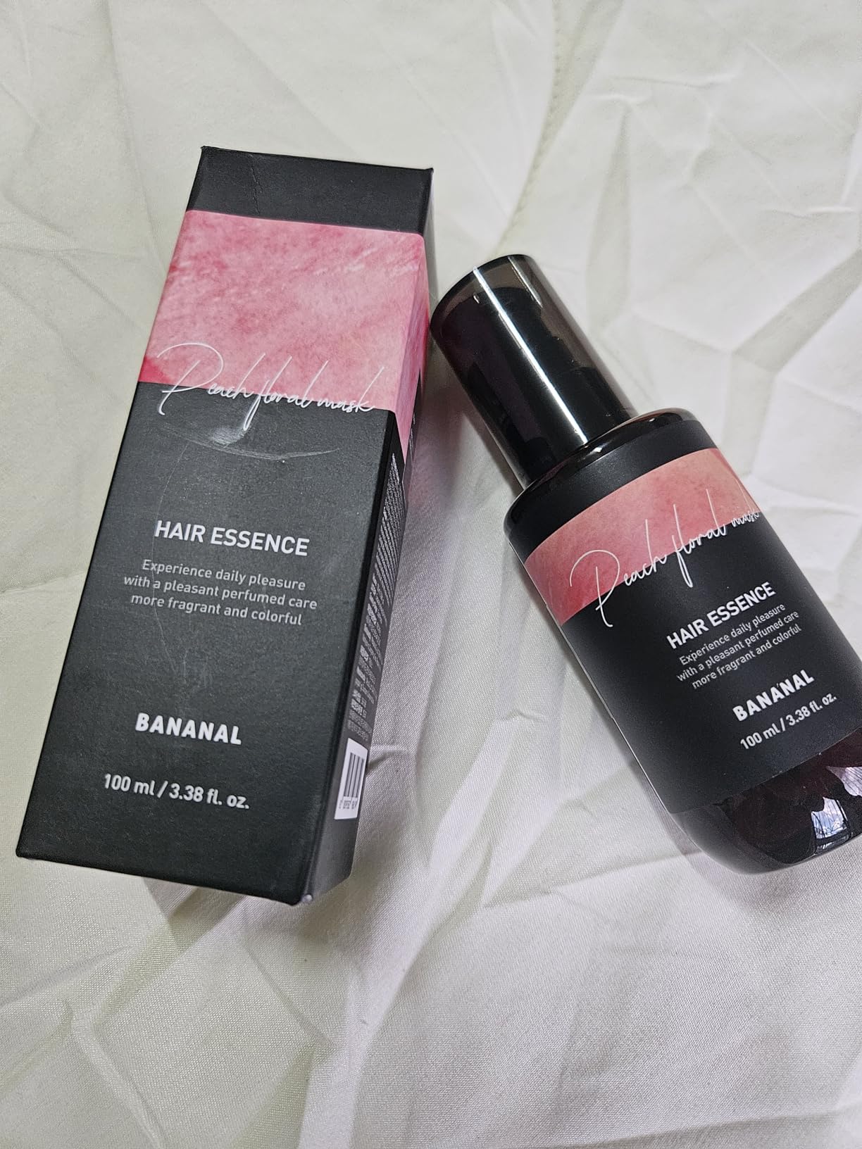 BANANAL 2-in-1 Korean Hair Perfume Oil & Serum with Moroccan Argan Oil & 12 Amino Acids for Dry, Damaged, Glass Hair Shine & Frizz-Control – Paraben & Alcohol-Free – Woody Blackberry – 100ml / 3.38 fl oz