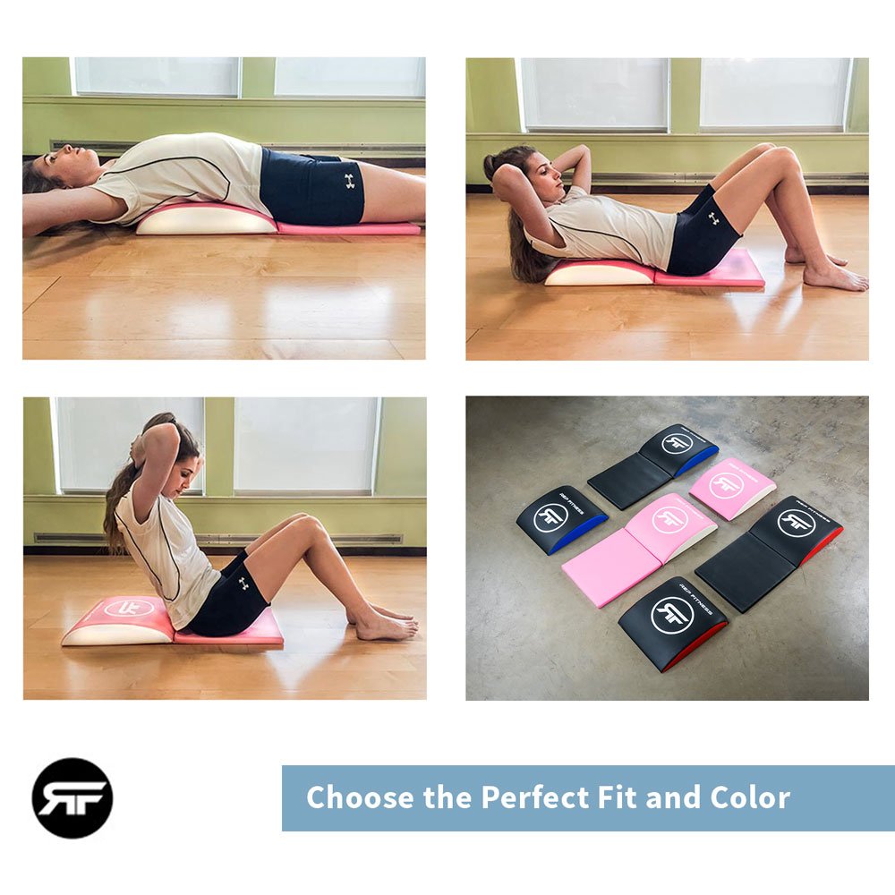 Rep Ab Support Mat with Tailbone Protector - Red