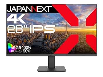 JAPANNEXT 28インチ 4K IPSモニター JN-I28UR Amazon.co.jp限定】JAPANNEXT 28型 IPS 4K液晶モニター JN-I28UR