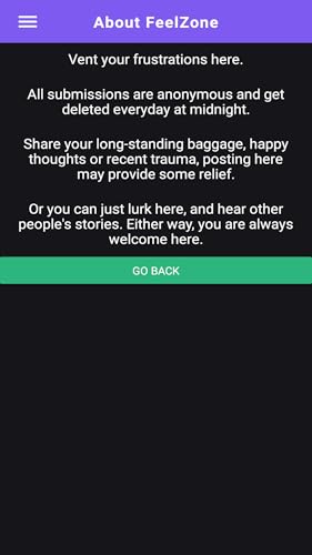 FeelZone: Share your Feelings Anonymously