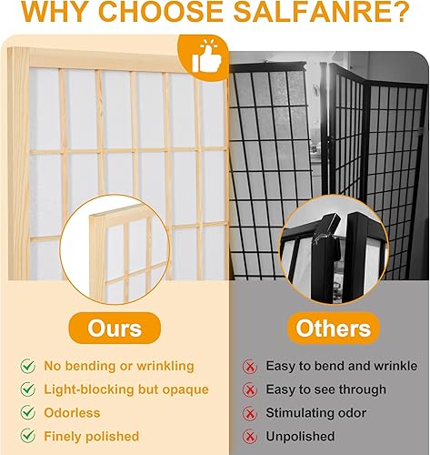 Miniatura 2 de Divisor para separación de habitaciones, separadores de habitación de 8 paneles, separadores de habitación japoneses, pantalla Shoji, pantalla