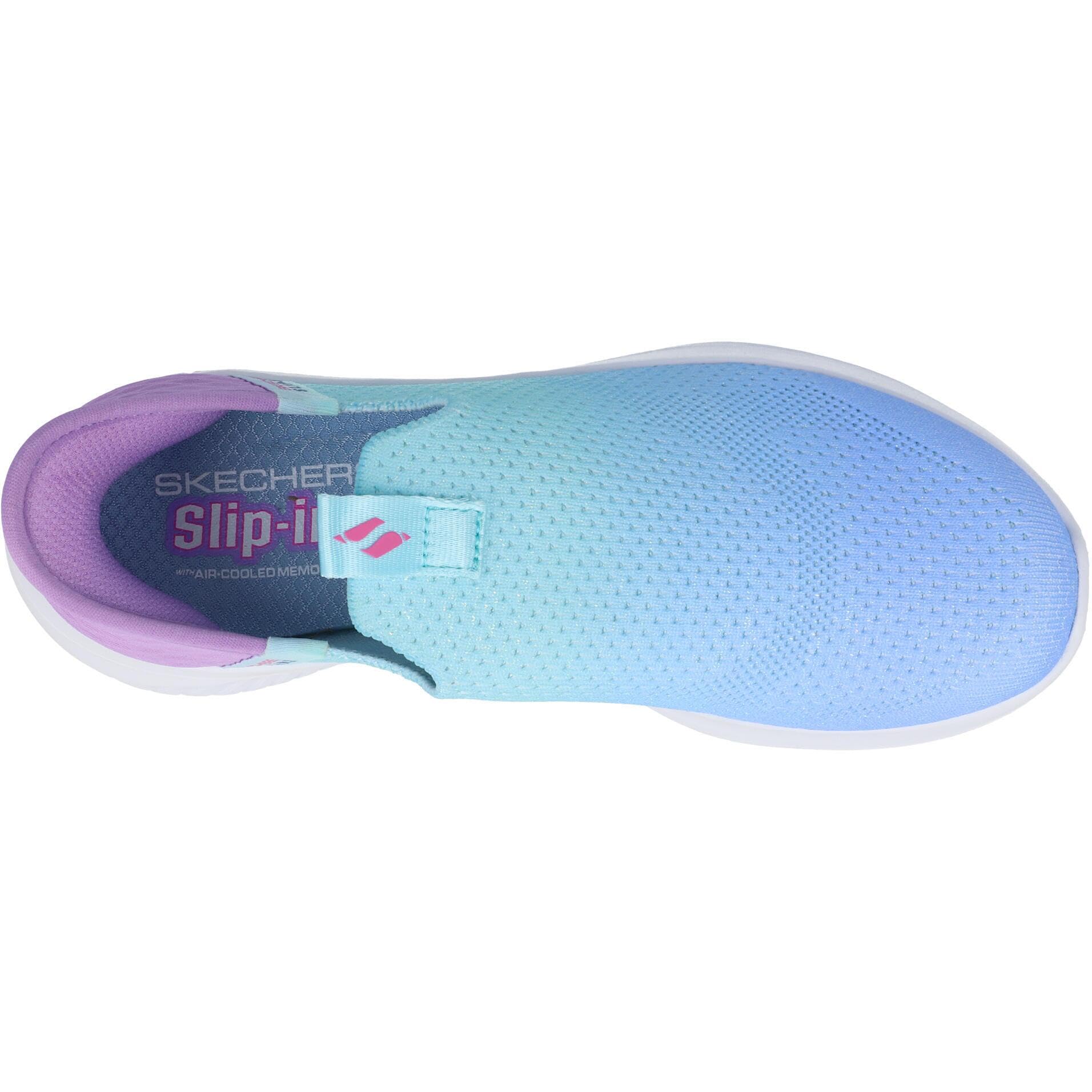 Skechers Niñas Ultra Flex 3.0 Color Boost Slip-In Entrenador