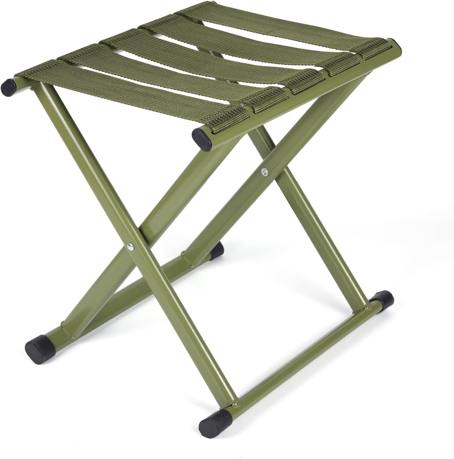 Folding Stool Heavy Duty Camping Stool Outdoor Portable Chair, 440lbs Heavy Duty Portable Folding Stool, Suitable for Camping, Outdoor Hiking, Outdoor Fishing, Picnicking,BBQ 14
