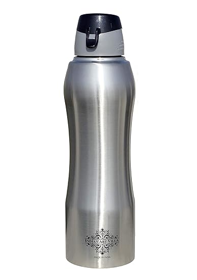 Indian Art Villa Stainless Steel Water Bottle Ergonomic Design With Sipper Cap Plain Matt Color Size 1000 Ml Travelling Purpose Long Lasting Drinkware 1 Piece Amazon In Home Kitchen Indian Art Villa Stainless Steel Water Bottle Ergonomic Design With Sipper Cap Plain Matt Color Size 1000 Ml Travelling Purpose Long Lasting Drinkware 1 Piece Amazon In Home Kitchen