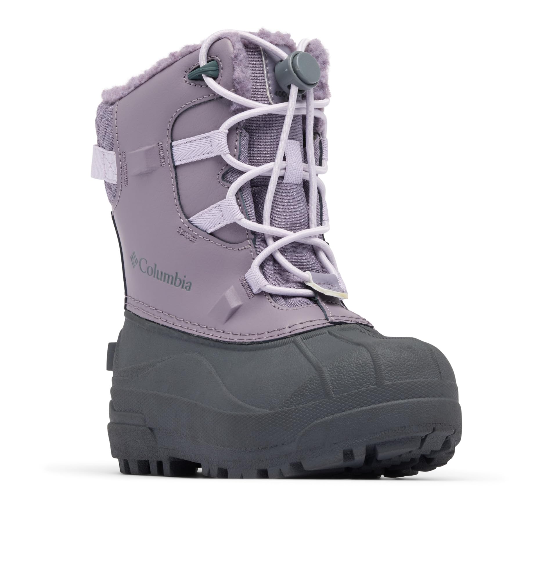 Columbia Unisex - dziecięce śniegowce Bugaboot Celsjusza, granit fioletowy/lawendowy perła, 10 małych dzieci