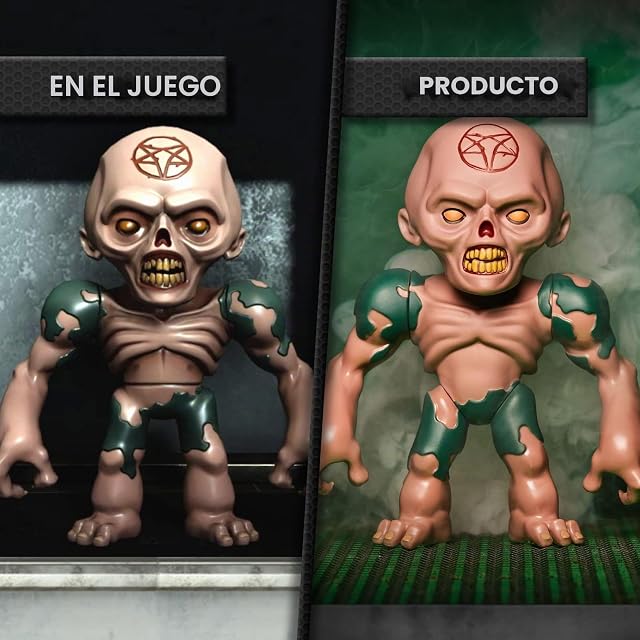 Foto 2 de 7 de Numskull Zombie Doom Eternal - Figura de Juguete Coleccionable en el Juego - Oficial Doom Merchandise