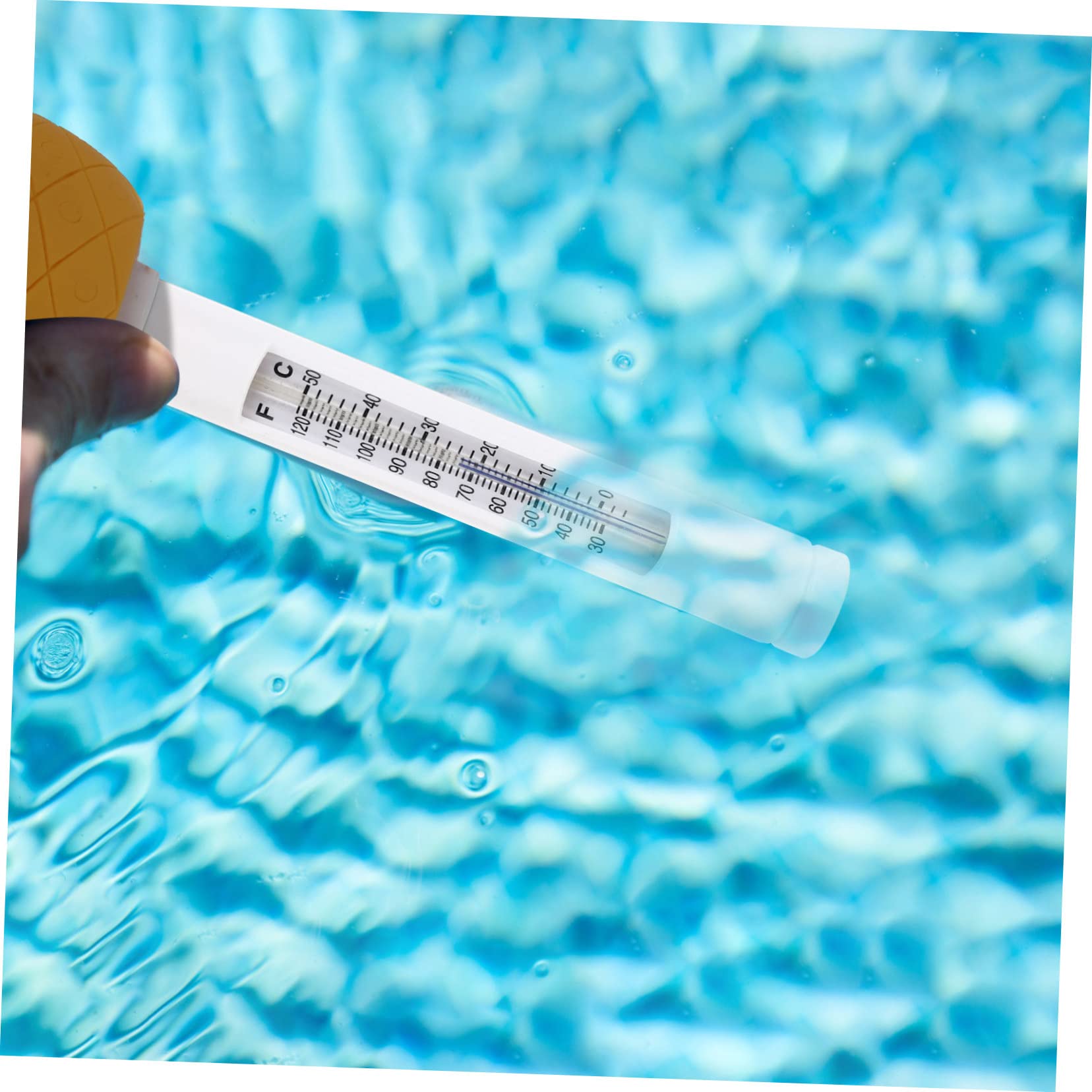 DECHOUS Termometro Piscina Thermoter Camera Thermoter Piccola Terme Termame. Di Temperatura Accurato Pond Meter Con Stringa Bambino Corda Plastica