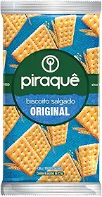 Pack Biscoito Original Piraquê Pacote 138g 6 Unidades