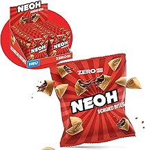 NEOH Chocolate Bites | No Added Sugar, 100 kcal per Serving | Crunchy Bites with Creamy Hazelnut Cocoa Filling | Perfect for on the Go or as a Cereal Replacement | 20 x 29 g