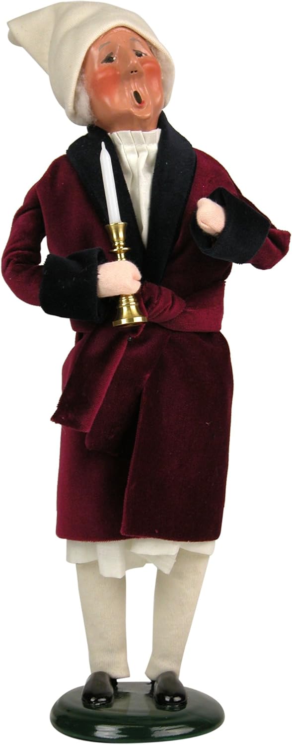 Byers' Choice Scrooge Caroler Figurine 201 from The A Christmas Carol Collection