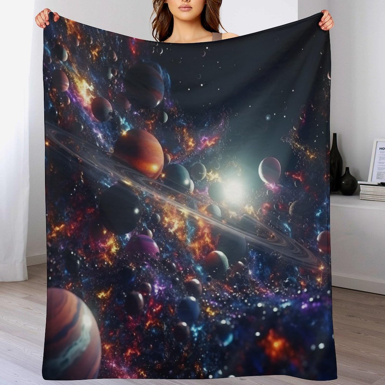 Couverture polaire flannel douce pour améliorer le sommeil des petits et grands