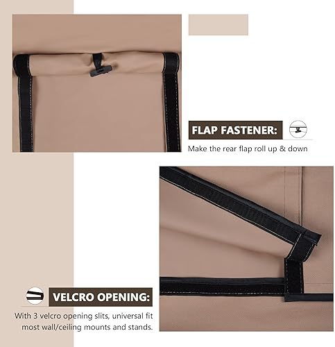 Miniatura 5 de ULTCOVER Funda impermeable para televisores de exterior de pantalla plana de 42 a 45 pulgadas