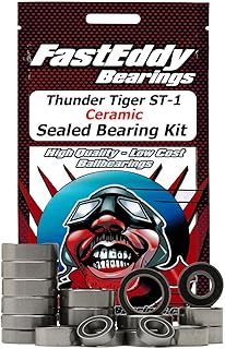 FastEddy Bearings Compatible with Thunder Tiger ST-1 Ceramic Sealed Bearing Kit