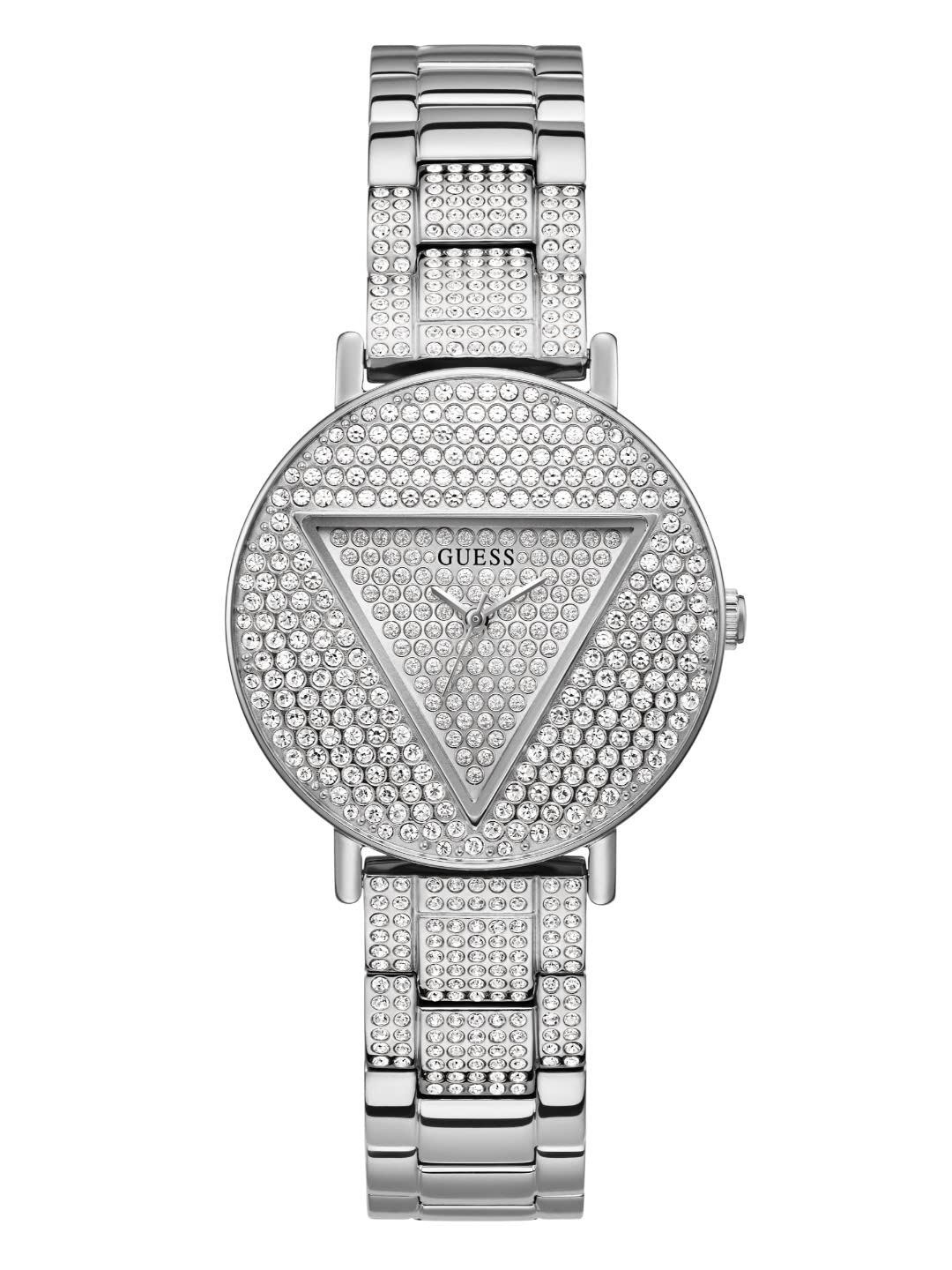 Guess 3 Hands Womens Analog Silver Dial Coloured Quartz Watch, Round Dial with 36 mm Case Width - GW0512L1 (B0BRPY8H5K) Amazon Price History, Amazon Price Tracker