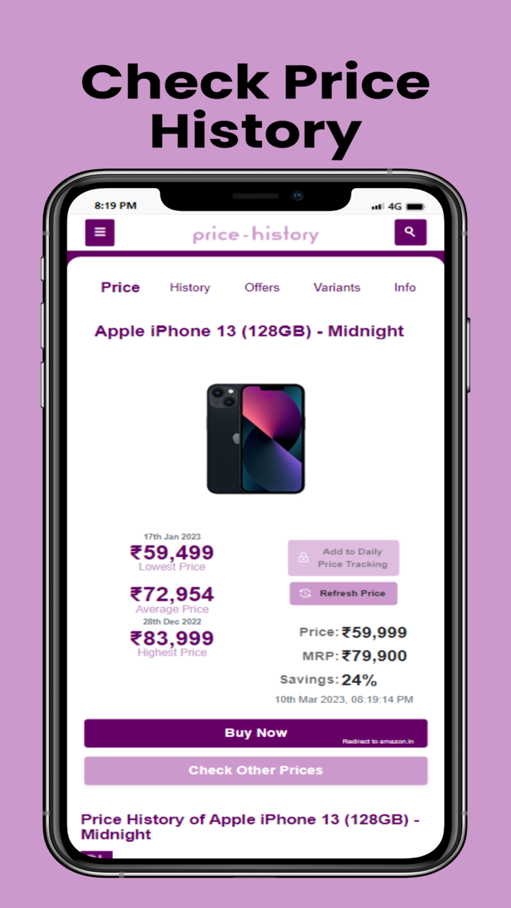 Price History App on Amazon Appstore
