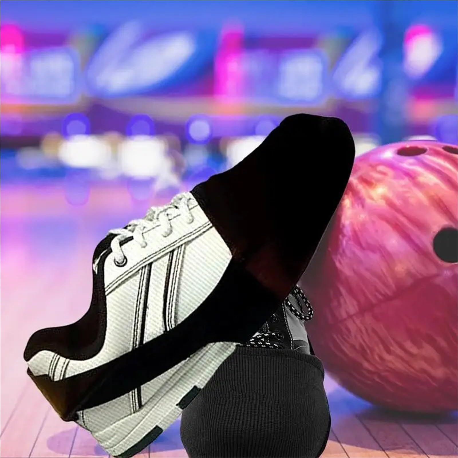 Copriscarpe da 3 paia bowling in tessuto non con copriscarpe cordino elastico Per La Casa