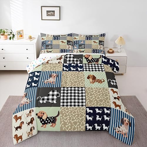 Miniatura 60 de Edredón de Flores Groovy de los años 60, 70 y 80, Flores Rosa, Morado, Amarillo, Juego de Edredón Retro Floral Boho para Niños, Niñas, Juego de