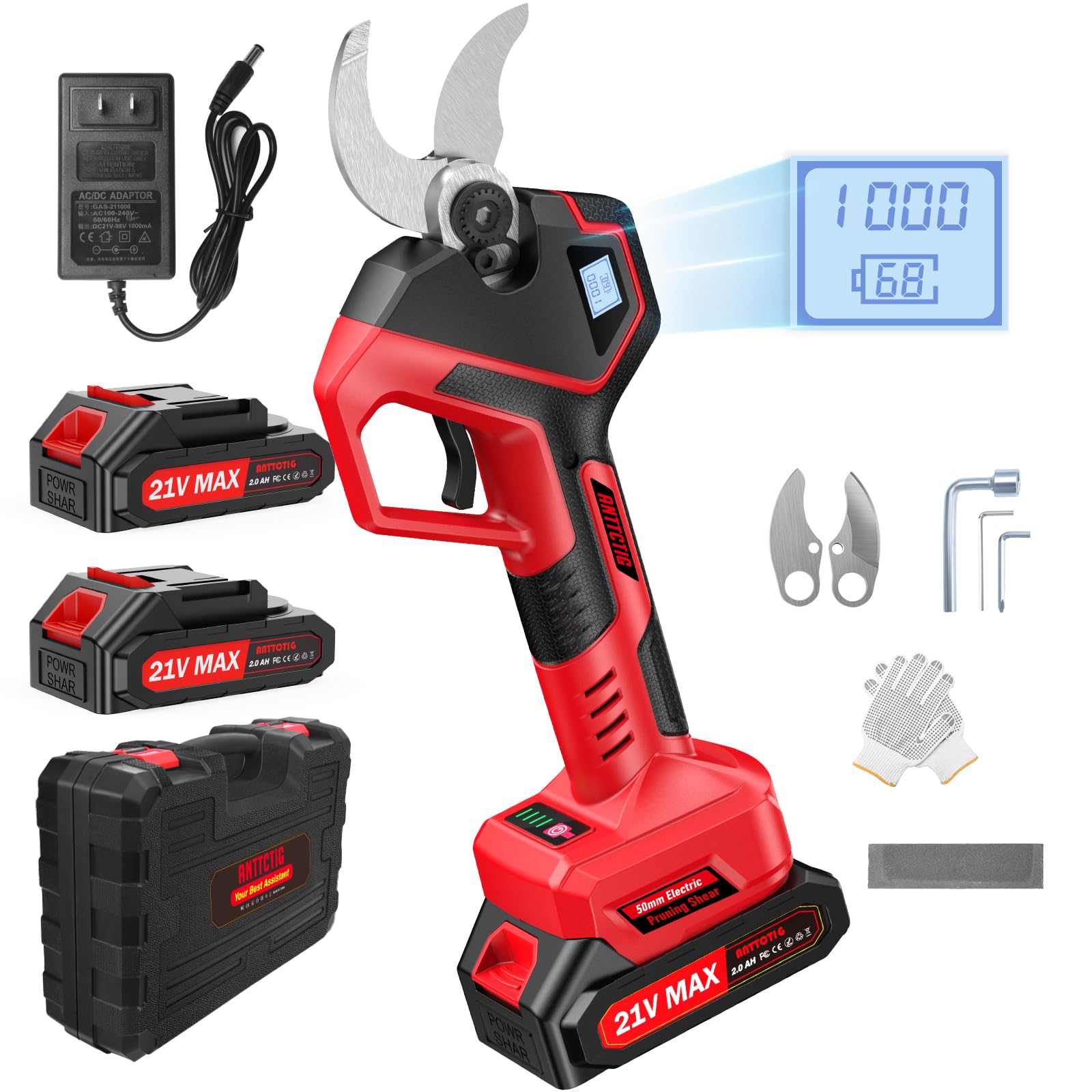 Amazon.com: (Upgraded Version) Electric Pruning Shears, 2