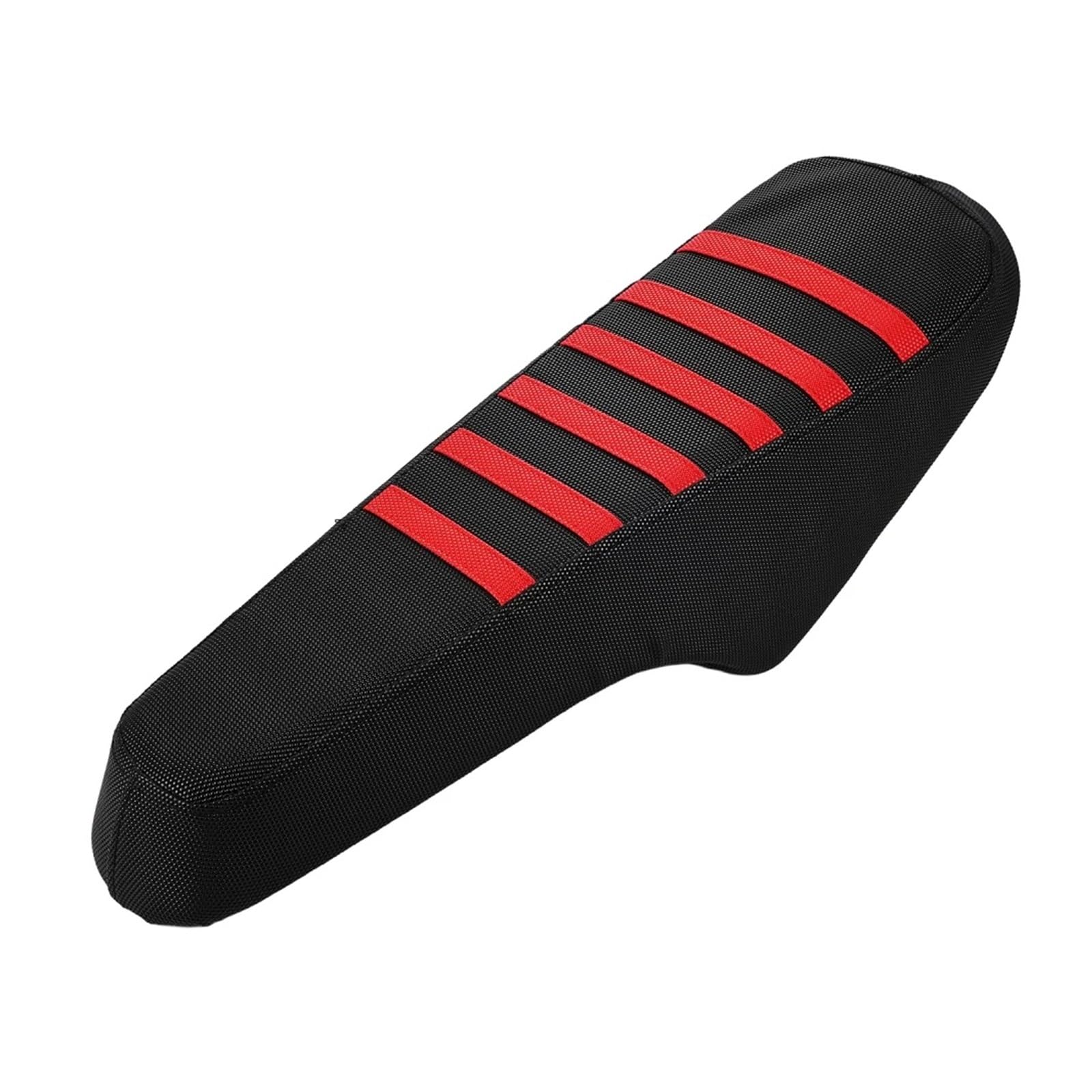 Per Moto per coprisedile protezione cuscino per Macfox impermeabile fuoristrada sporco per parti di fossa per durevole Coprisedile per moto(Black and Red)