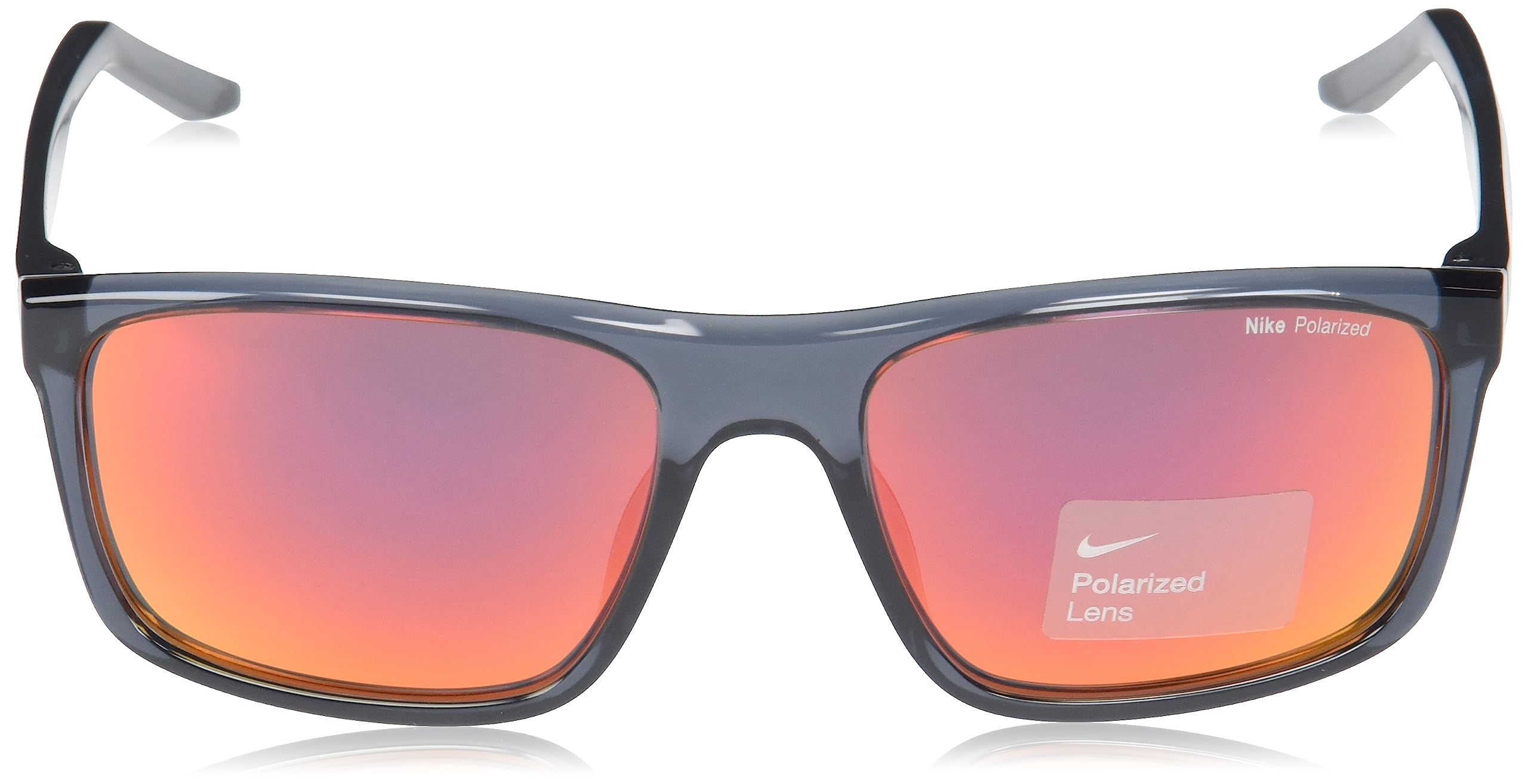 Nike SUN Sunglasses, 021 Dark Grey Polar Red F, 54 - Image 2