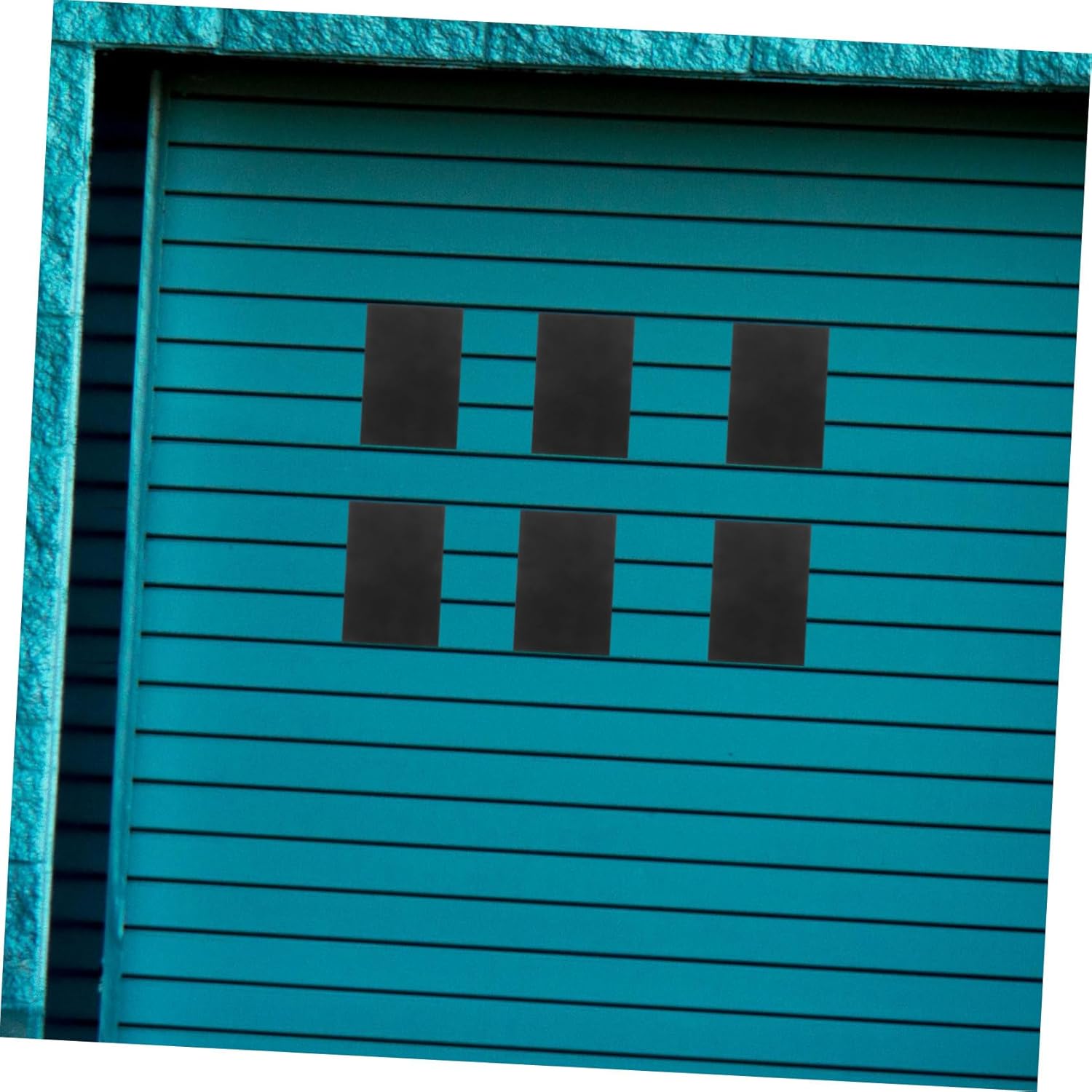 16pcs High Glossy Magnetic Garage Door Decorative Windows Magnetic Accents for Garage Decor Durable Fade-Resistant Enhances Privacy Aesthetic Appeal