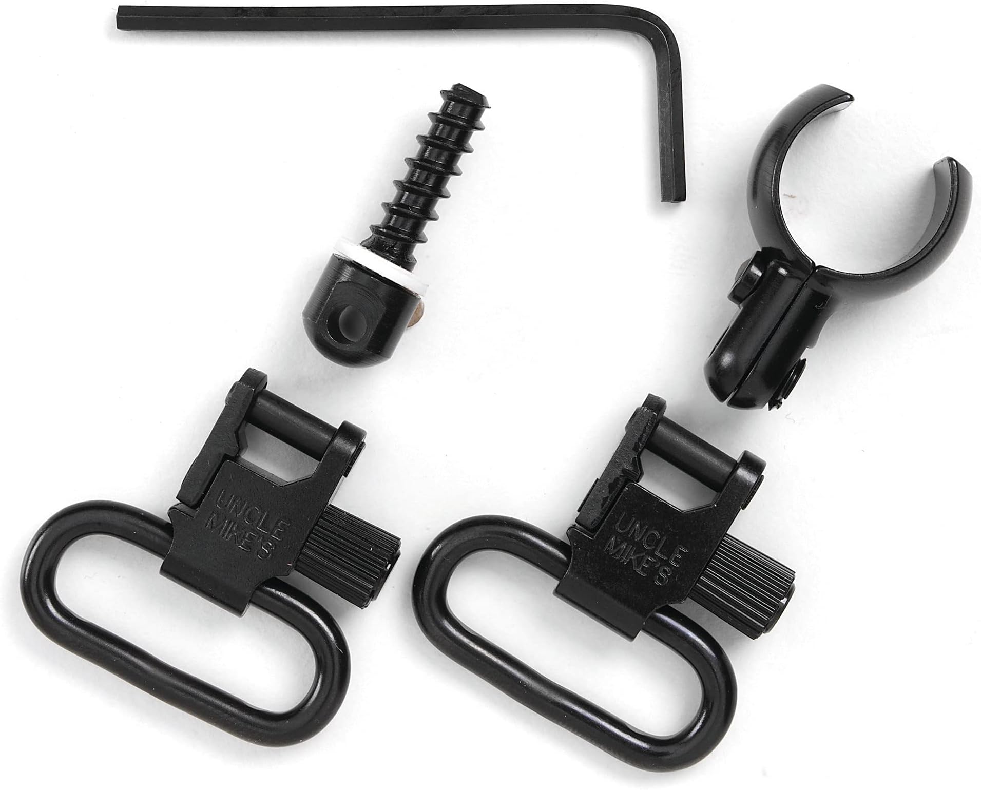 Uncle Mike's QD Quick Detachable Super Swivel 1391-2 for 1" slings , Black