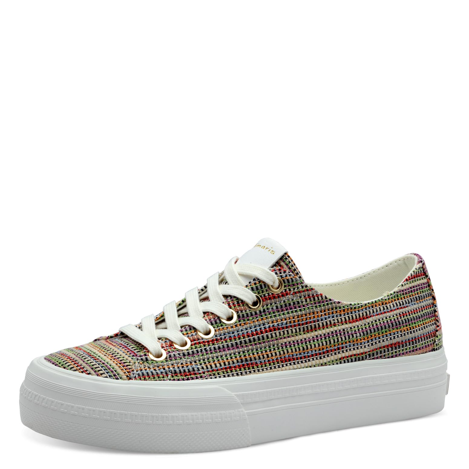 Tamaris Women's 1-23744-42 Lace-up, Multicoloured, 3.5 UK