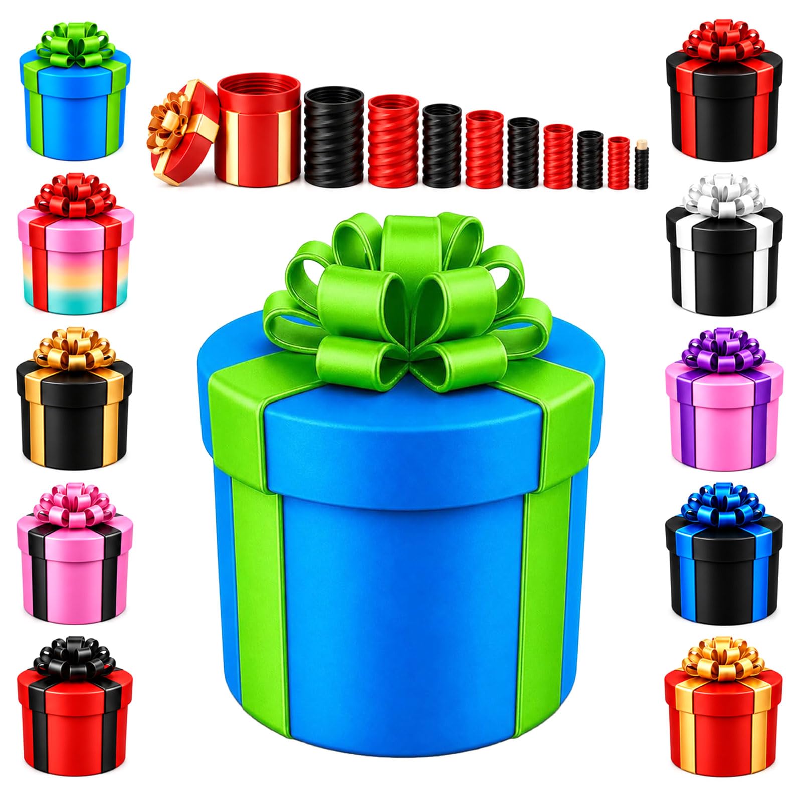 Annoying Gift Box, 10 Layer Screw Giftbox, 2027 New