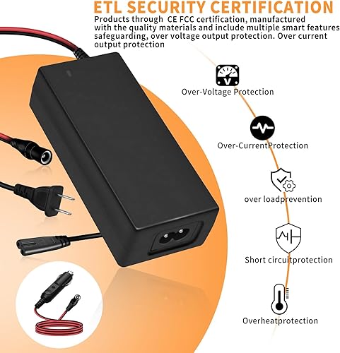 Miniatura 6 de Kit de cargador de repuesto de adaptador de corriente de 56 W y 14 V para cargador de batería NOCO GB70 GB150 GB250+ GB251+ GB500 GB500+ Genius