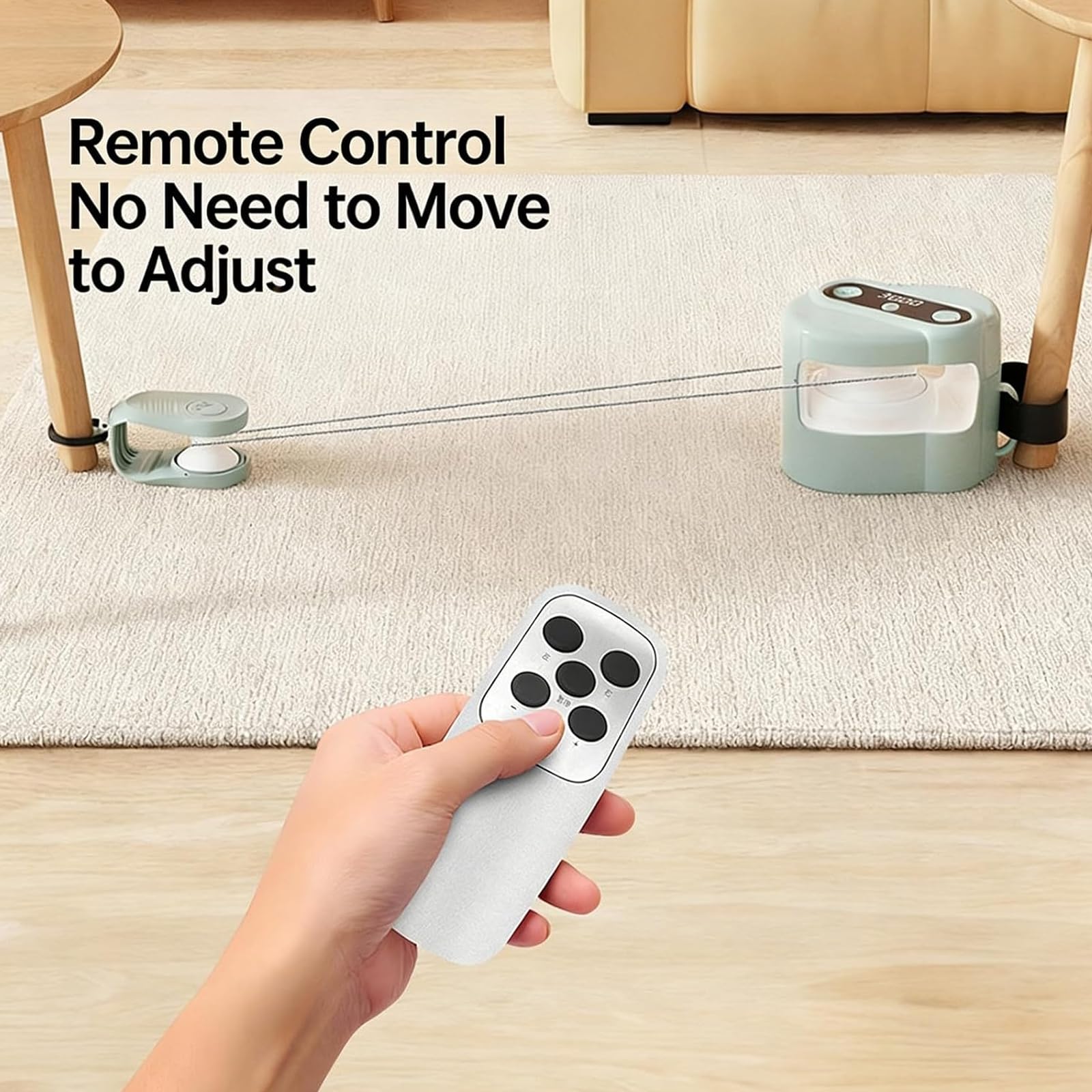 Juguete Interactivo de persecución para Gatos, Juguete eléctrico Interactivo para Gatos con Control Remoto, 2 Modos de fijación y 4 velocidades, para Que Gatitos y Cachorros aburridos jueguen