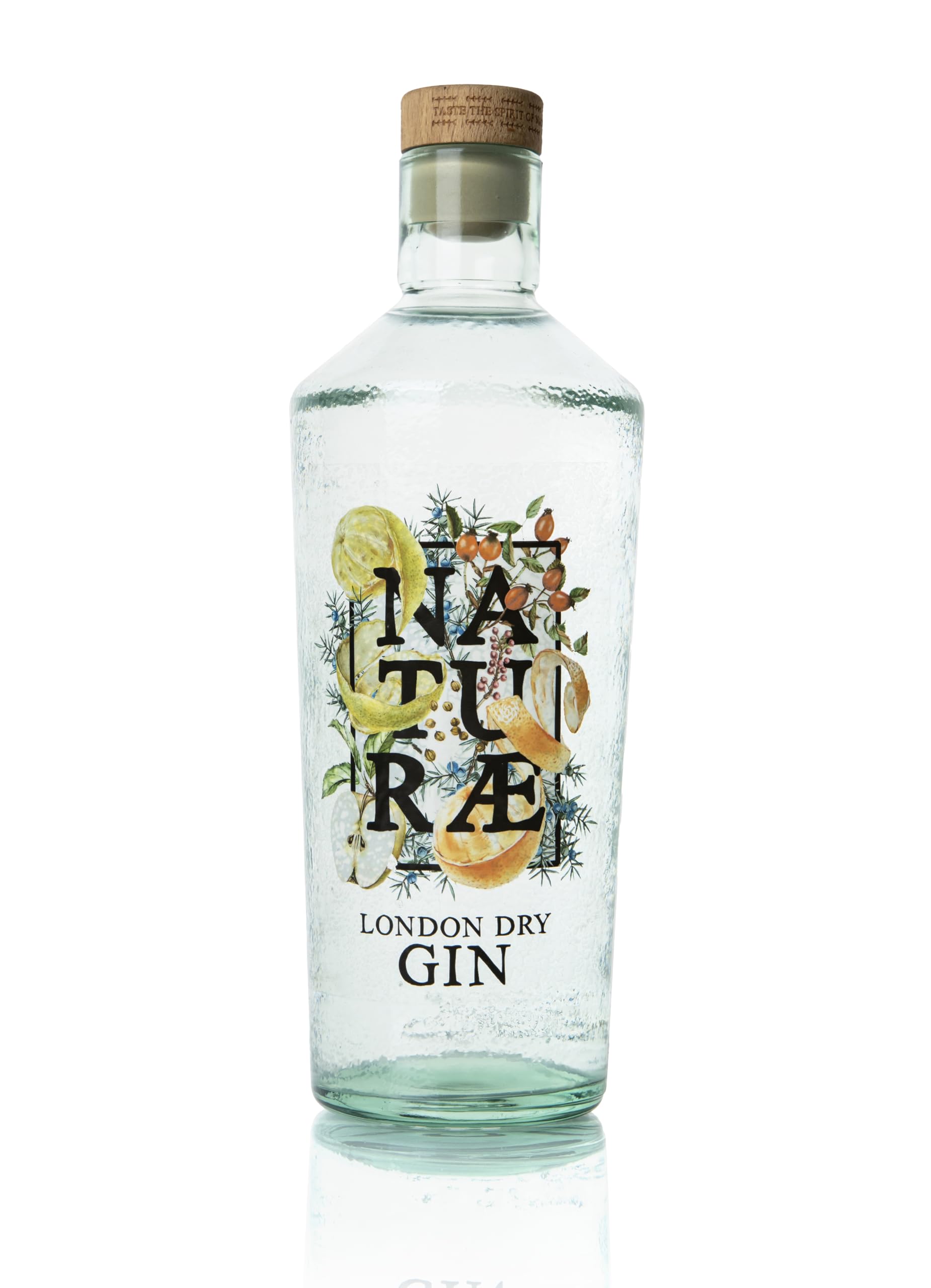 NATURÆ GIN - FRUCTETUM - London Dry Gin Made in Italy - 43% Vol. 70Cl Flasche