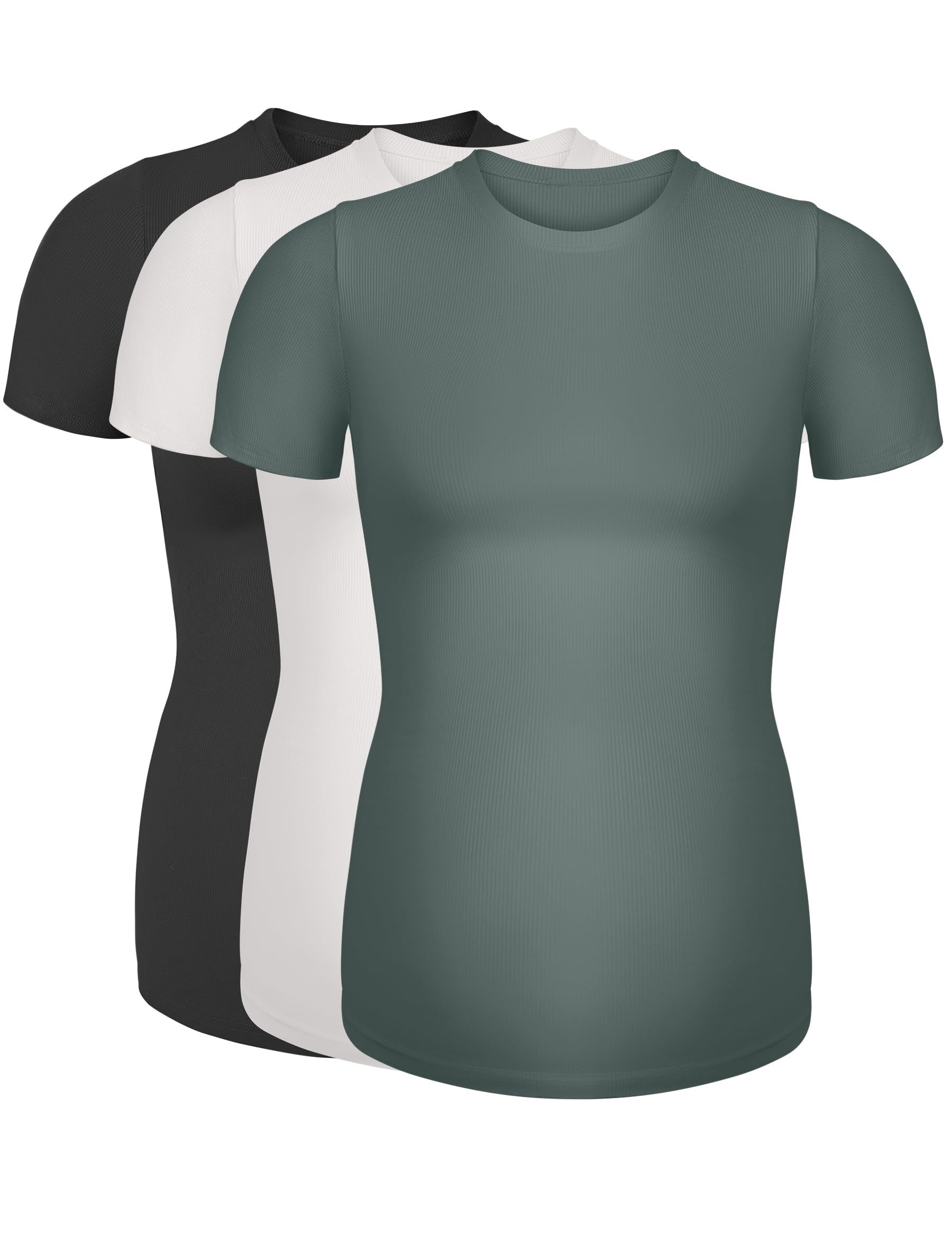 Peauty Umstands-T-Shirts mit Rundhalsausschnitt und kurzen Ärmeln Shirts, vor während nach der Schwangerschaft Kleidung