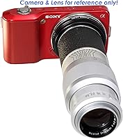 Vista 5 de Fotasy lente ANAF Sony Minolta MA AF para cámara Sony NEX E-Mount, color negro