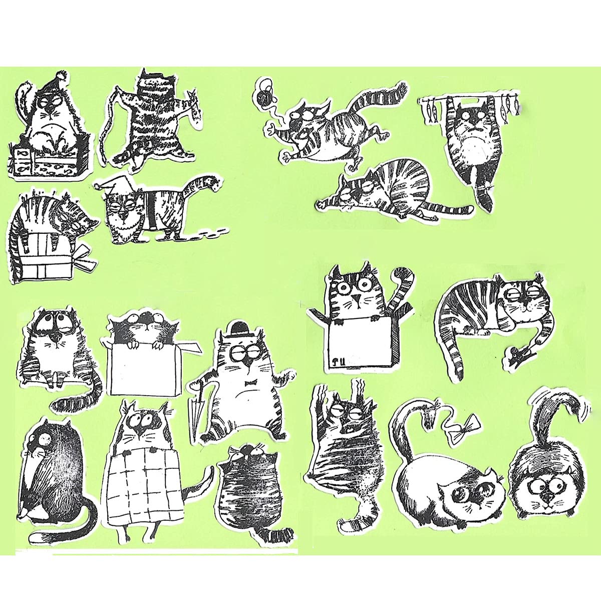 Lot De 2 Tampons Transparents En Silicone Pour Fabrication De Cartes