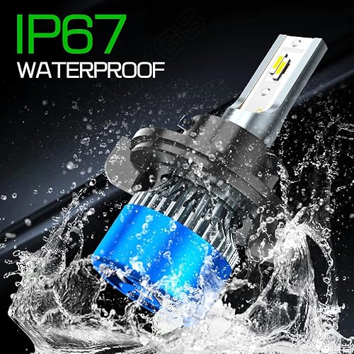 Miniatura 3 de Compatible con Ford F250 F350 F450 F550 Super Duty Truck 2005-2023 con compuesto, 4 bombillas 9008 de haz alto y bajo, 6000 lm, más de 50000 horas