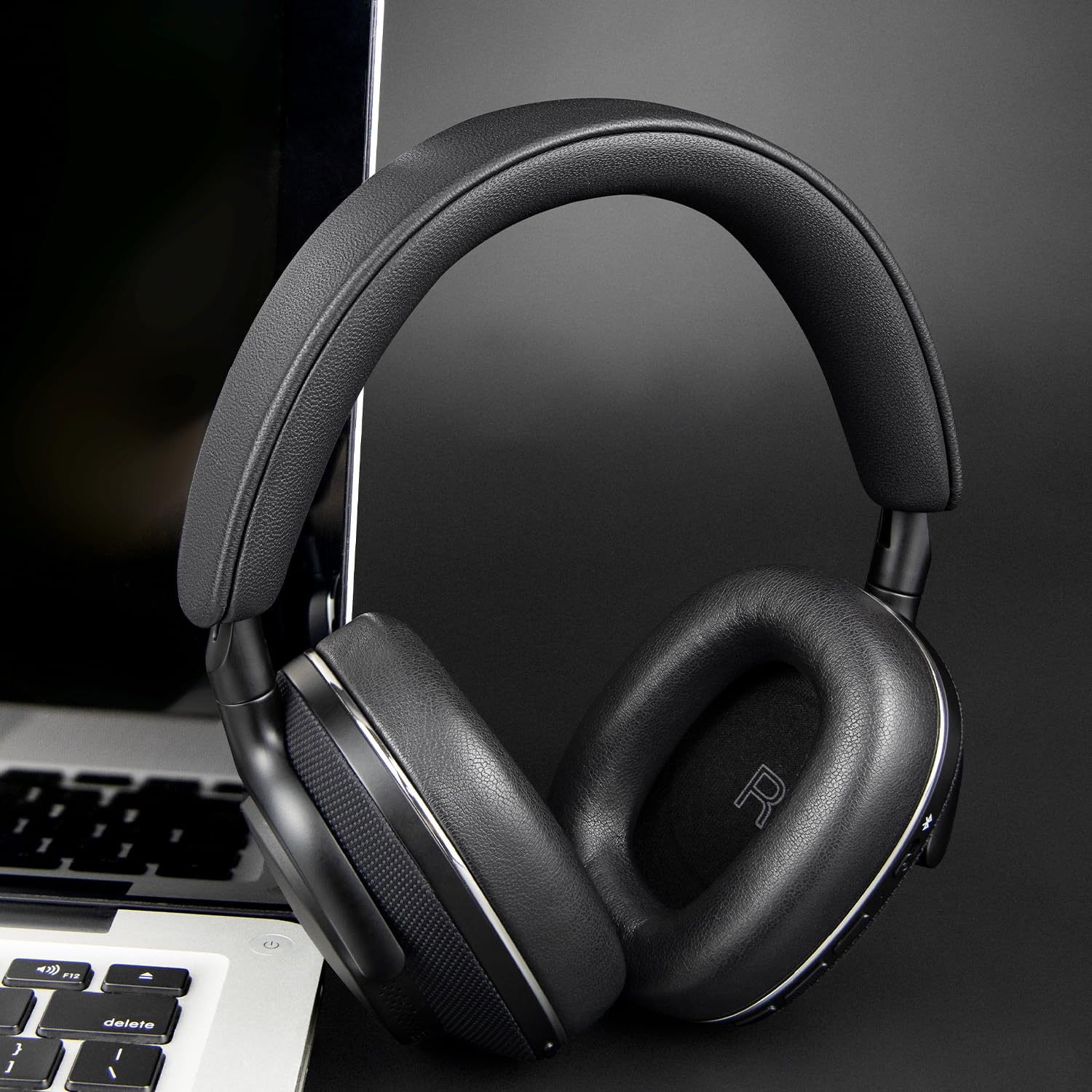 SOULWIT Peau d'agneau Haut + Bas Bandeau Couvre pour Bowers & Wilkins PX8/PX7 s2/PX7 s2e (ne Convient Pas au PX7), Pièce de Rechange Réparation pour Headband