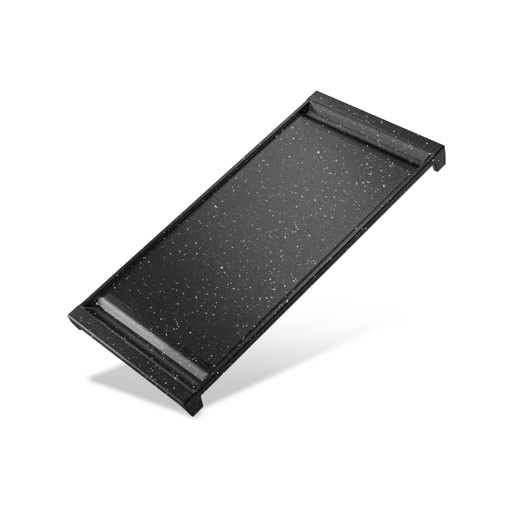 UPGRADED WB31X24738 Non-stick Griddle Replacement for GE Appliance Gas Stove Range, Stove Top for GE Center Part, Food Grade Non-Stick Marble Style Coating Aluminum Griddle, APEO & PFOA Free