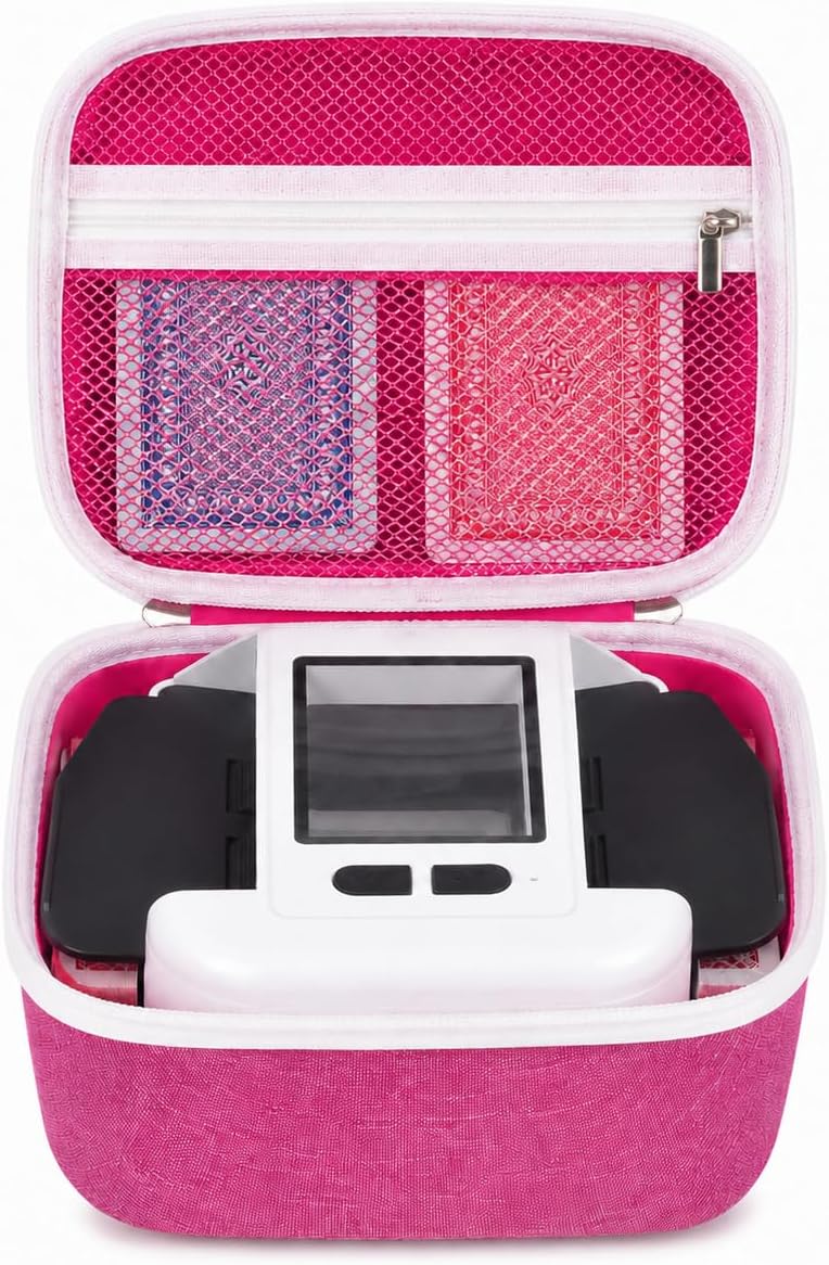 casmilee Medium Card Shuffler Case for Machine Without Base, Case Only