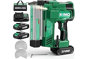 KIMO 18 Gauge Brad Nailer and Stapler: The Ultimate Powerhouse for Woodworking and Home Improvement