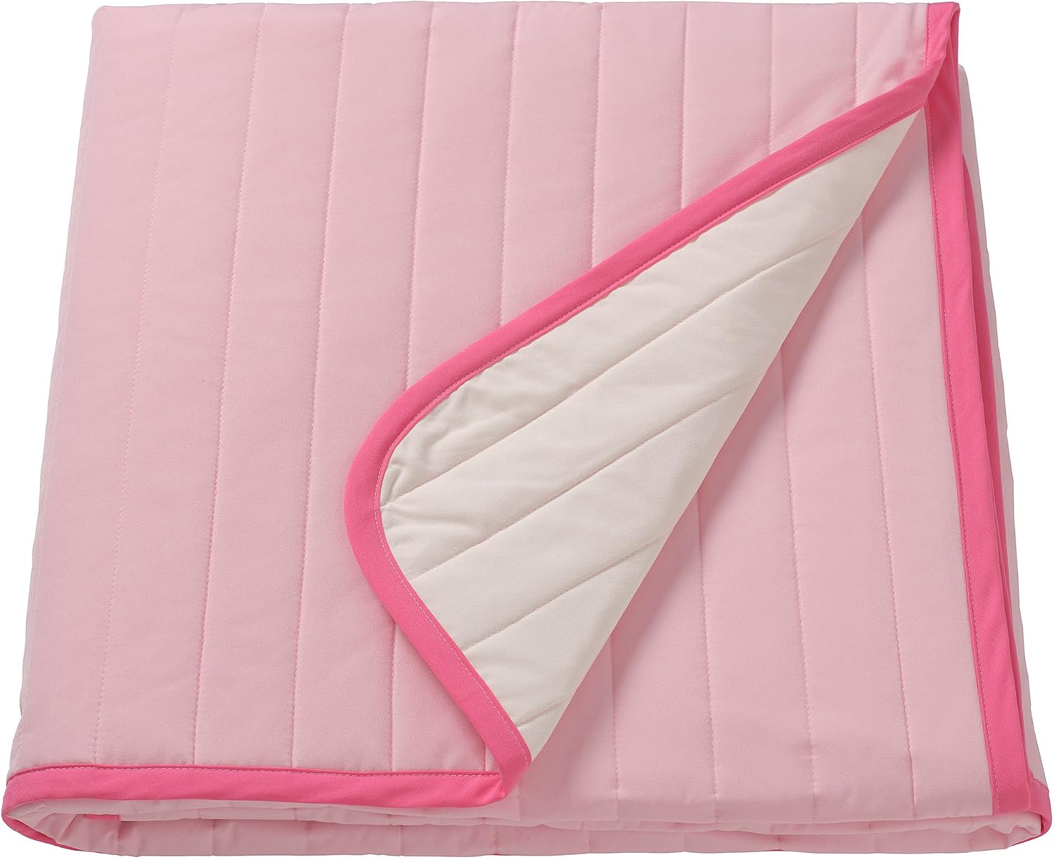 ProTuning VETEJORDFLY Bedspread, pink/white, 260x250 cm