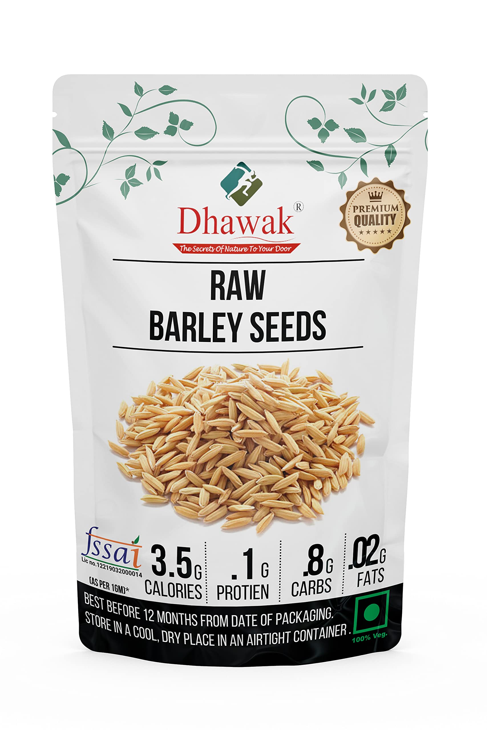 Dhawak Raw Barley Seeds - 5 Kg. (B08BQ6MSKD) Amazon Price History, Amazon Price Tracker