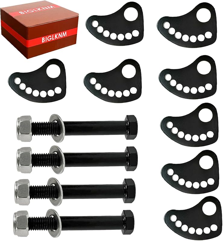 Kit de Parafusos Excêntricos de Cambagem e Cáster BIGLKNM para Braço de Controle Superior – Silverado e Sierra