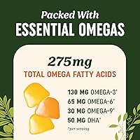 Vista 3 de Omega + DHA gomitas