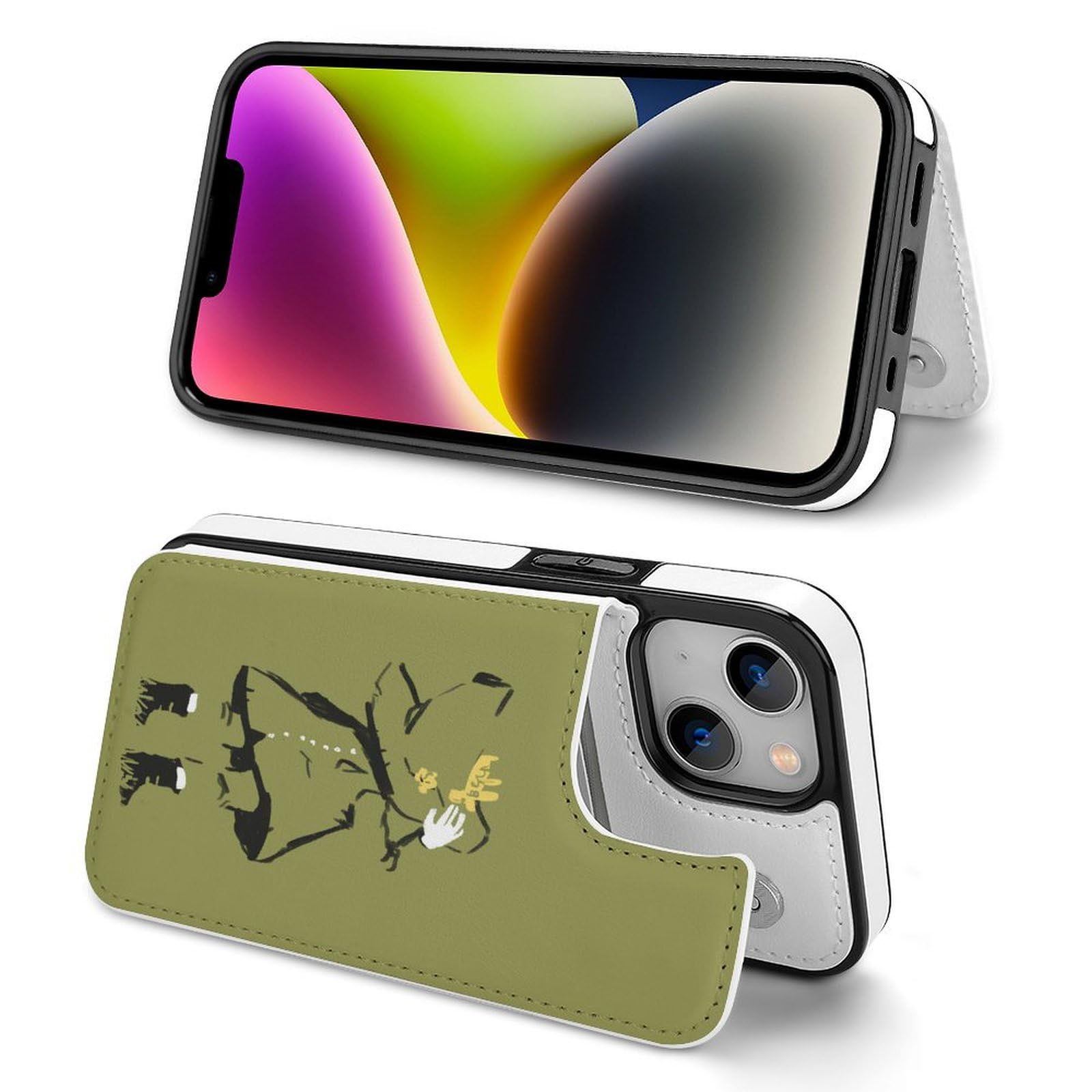 Amazon.co.jp: iPhone 13 Miniケース 手帳型 ムーミン スナフキン