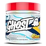 GHOST Hydration, Lemon Crush, 40 Serv, Electrolyte Powder - Drink Mix Supplement with Magnesium, Potassium, Calcium, Vitamin C & Taurine for Energy & Endurance - Vegan, Free of Soy, Sugar & Gluten