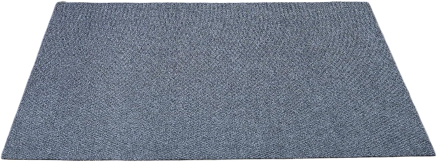 iCustomRug Entryway Door Mat – 3x4ft Charcoal, Indoor/Outdoor, Non-Slip Rubber Backing, Low-Profile All-Weather Carpet, Non-Shedding & Easy Care, Entryway Mat Ideal for High Traffic Areas