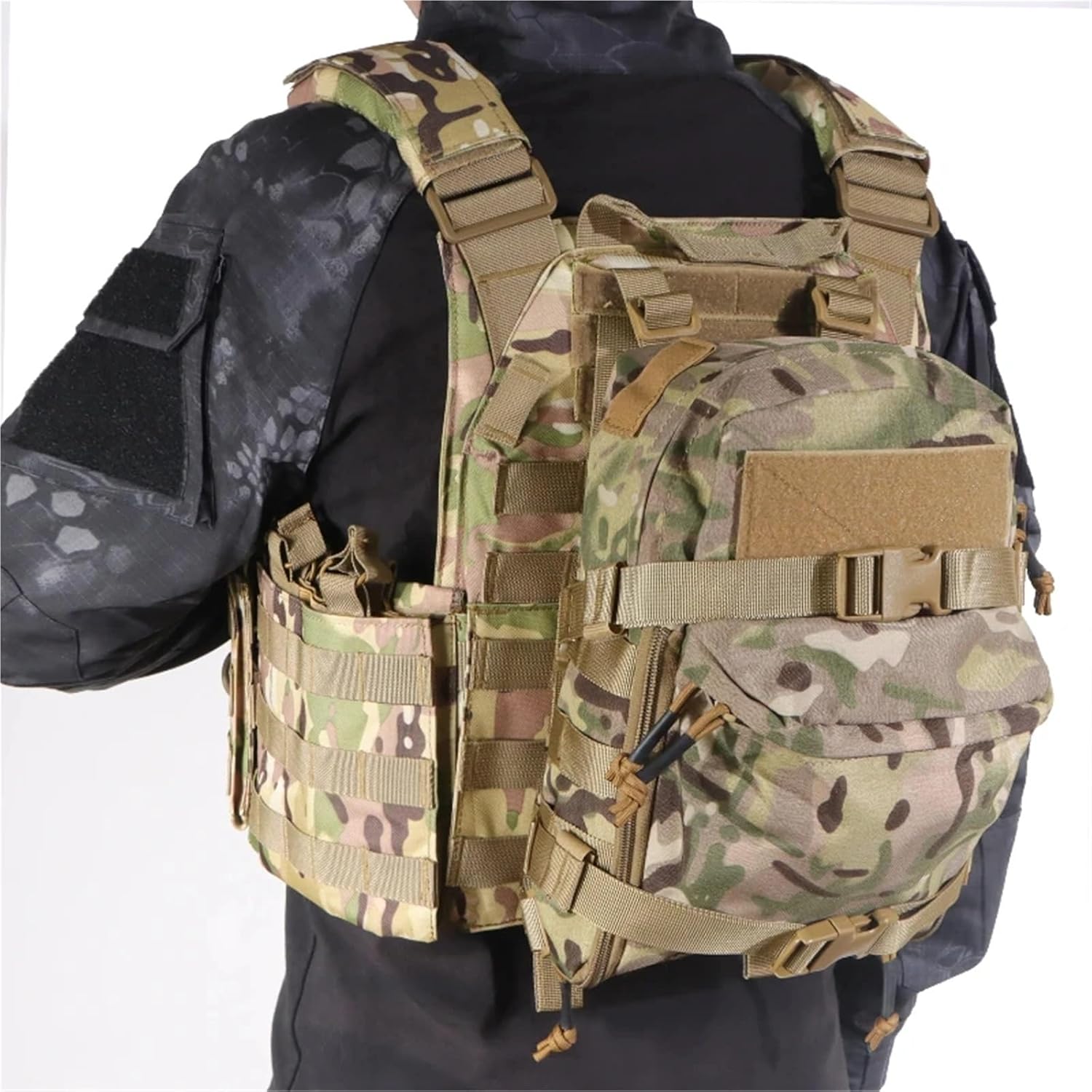 Tactical Hydration Bag MOLLE Water Bladder Carrier Pack for Tactical Backpack Plate Carrier