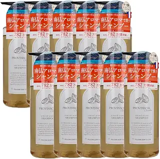 【10個セット】PROVINSCIA プロバンシアシュシュ シャンプー 500ml×10 アーモンドの香り アロマ フレグランスバスコレクション ペリカン石鹸